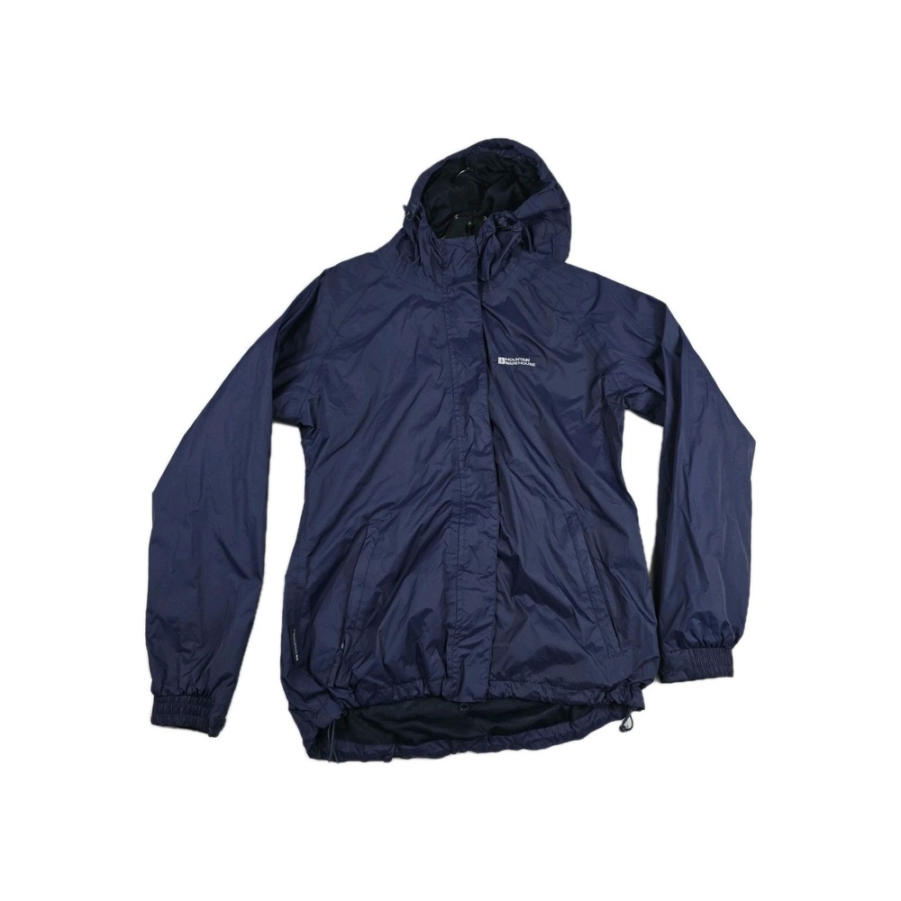 Mountain Warehouse Women's‎ Size 6 Navy Blue Full Zip Rain Jacket